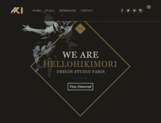 hellohikimori.com screenshot