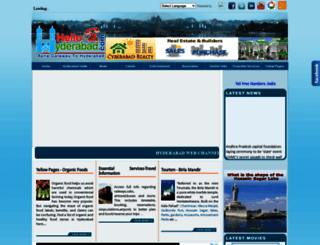 hellohyderabad.com screenshot