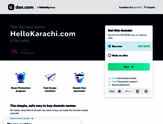 hellokarachi.com screenshot