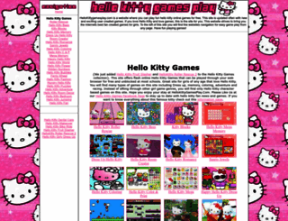 hellokittygamesplay.com screenshot