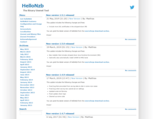 hellonzb.sourceforge.net screenshot