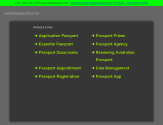 hellopassport.com screenshot