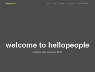 hellopeople.com.au screenshot