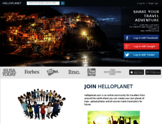 helloplanet.com screenshot