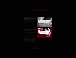 hellshaw.com screenshot