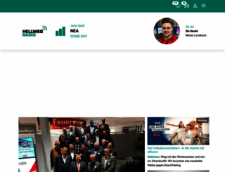 hellweg-radio.de screenshot