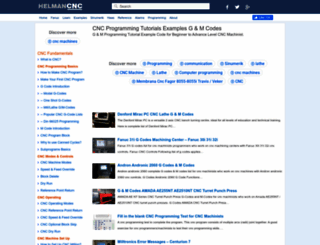 helmancnc.com screenshot