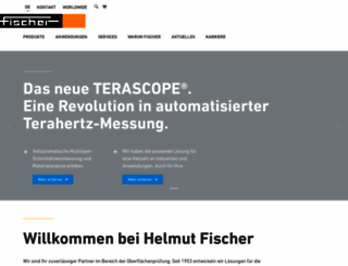 helmut-fischer.com screenshot