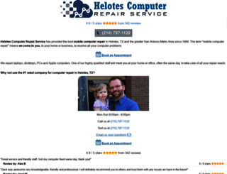 helotescomputerrepair.com screenshot