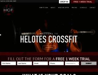 helotescrossfit.com screenshot