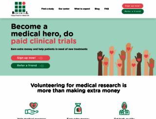 help-clinical-research.com screenshot
