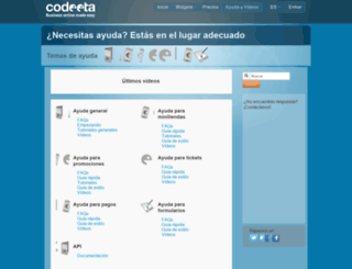 help.codeeta.com screenshot
