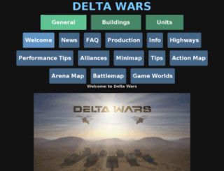 help.delta-wars.com screenshot