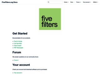help.fivefilters.org screenshot