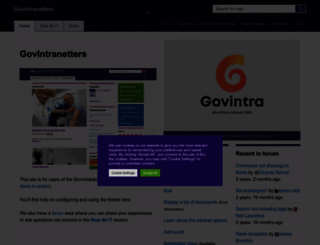 help.govintra.net screenshot