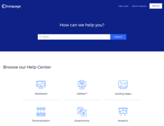help.instapage.com screenshot