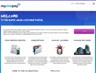 help.mopay.com screenshot