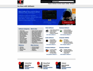 help.nchsoftware.com screenshot