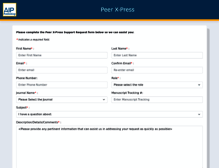help.peerx-press.org screenshot