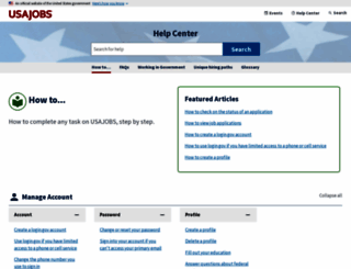 help.usajobs.gov screenshot