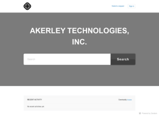 helpdesk.akerley.net screenshot
