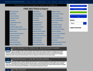 helpdesk.bookmarking.site screenshot