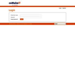 helpdesk.comakeit.net screenshot