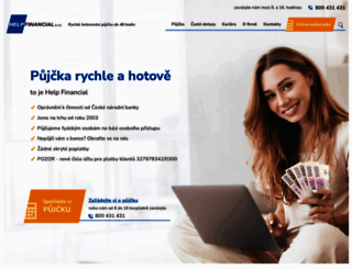 helpfinancial.cz screenshot