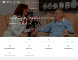 helphand.com.au screenshot