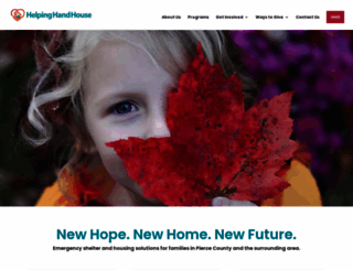 helpinghandhouse.org screenshot