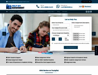 helpmyassignment.com screenshot