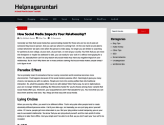 helpnagaruntari.com screenshot