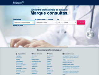 helpsaude.com screenshot