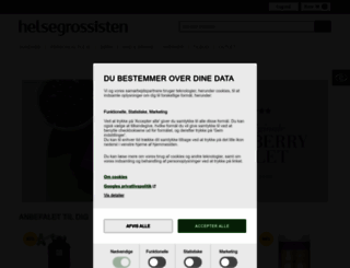 helsegrossisten.dk screenshot