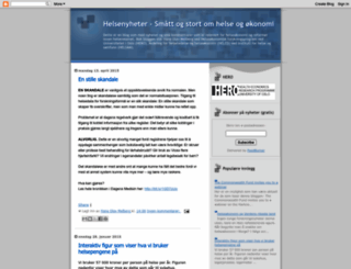 helsenyheter.blogspot.com screenshot