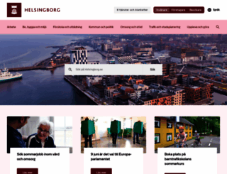 helsingborg.se screenshot