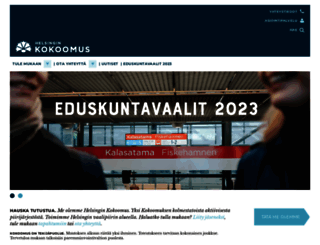 helsinginkokoomus.fi screenshot