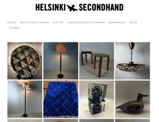 helsinkisecondhand.fi screenshot