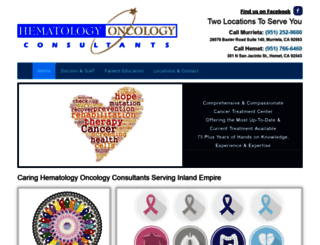 hematologyoncologyconsultants.com screenshot