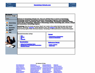 hematologyschools.com screenshot
