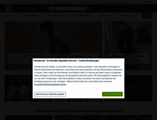 hemden.com screenshot