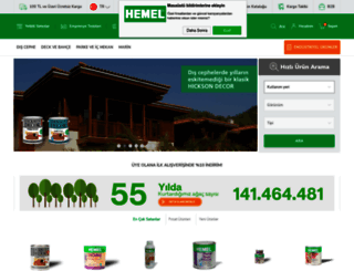 hemel.com.tr screenshot
