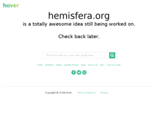 hemisfera.org screenshot