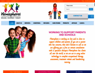 hemispheres.org.uk screenshot