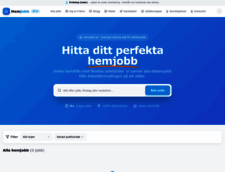 hemjobb.se screenshot