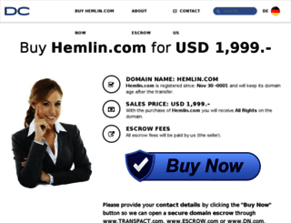 hemlin.com screenshot