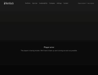 hemlock.com screenshot