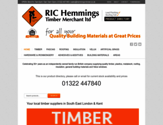 hemmings-timber.co.uk screenshot