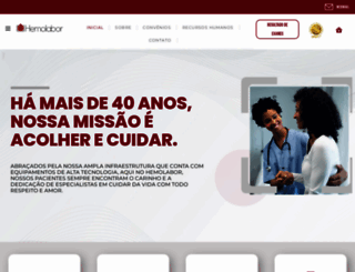 hemolabor.com.br screenshot