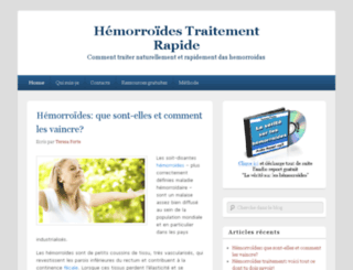 hemoroidetraitementrapide.com screenshot